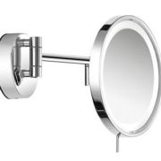 Επιτοίχιος μεγεθυντικός καθρέφτης Χ3 με LED Sanco A3-MRLED-701-10303