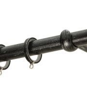 Κουρτινόβεργα Zogometal R0454 Single Tube – Double Rail σε χρώμα  πατίνα .