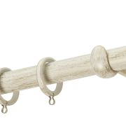 Κουρτινόβεργα Zogometal R0454 Single Tube – Double Rail σε χρώμα  πατίνα .
