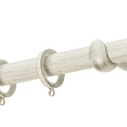 Κουρτινόβεργα Zogometal R0454 Single Tube – Double Rail σε χρώμα  πατίνα .