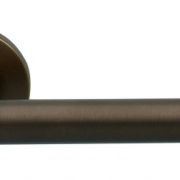 Πόμολο No 2181 Zogometal-Bronze mat-Ζευγάρι Ροζέτα Λουτρού-0