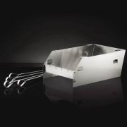 Windshield Για Μεγάλο Sizzle Zone Με Ανοξείδωτες Σούβλες Napoleon (Rogue SE/Prestige/Prestige Pro Series) - 71301-78075