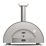 Οικιακός Ξυλόφουρνος Alfa Classico 4 Pizze Ardesia Grey χωρίς βάση (FXCL-4P-LGRA) -0