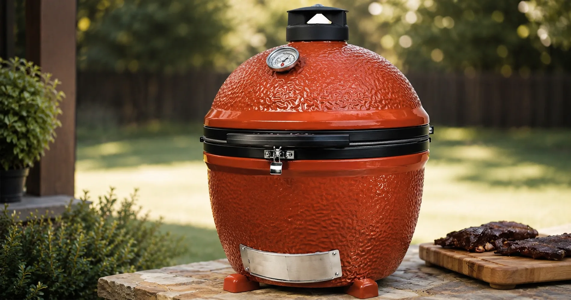 Κεραμική Ψησταριά Κάρβουνου Kamado Classic Joe Series II - KJ23RHC